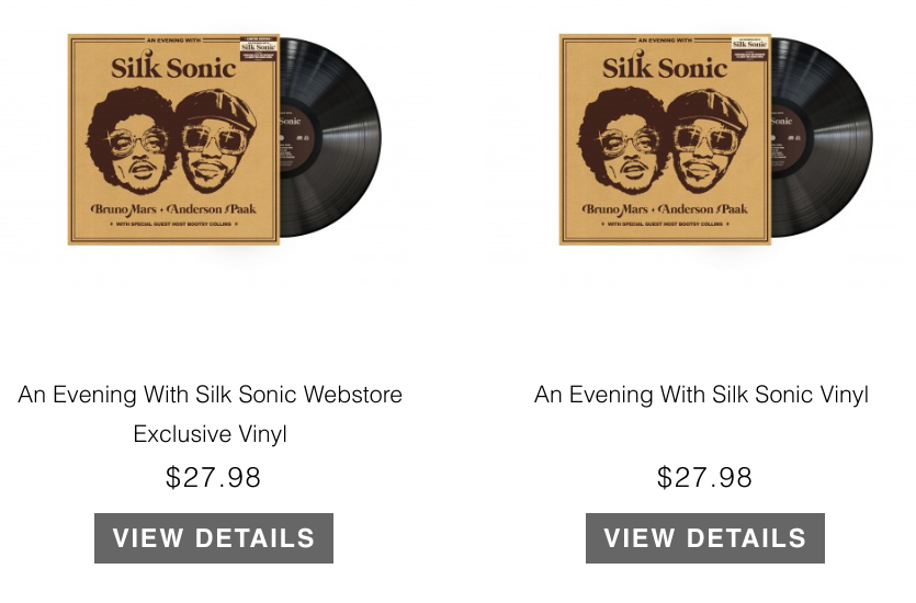 限定版】Silk Sonic シルクソニック レコード-